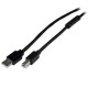 StarTech.com Cable 20 Metros 20m USB B Macho a USB A Macho Activo Amplificado USB 2.0 - Impresora USB2HAB65AC